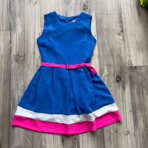 Blooming Bright Retro Style Dress